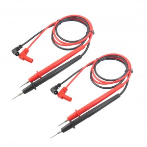 2 Pair 4mm Banana Plug 31.9" Long Multimeters Meter Probe Test Lead