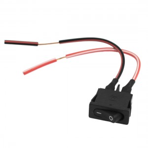 KCD1 AC 250V 6A 125V 10A SPST ON/OFF Position Rocker Boat Switch