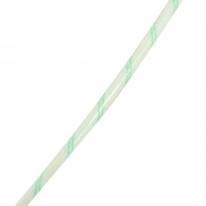 100 Pcs 1.5mm Fiberglass PVC Insulating Sleeve Pipe 39"