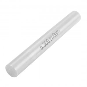Hole Measuring 6.3mm Diameter Pin Gauge w Plastic Cylinder Case