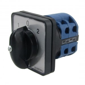 AC 440V 240V 1-0-2 Position Rotary Cam Universal Changeover Switch New