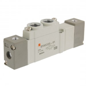3 Position Closed Center 5 Ports Pneumatic Valve