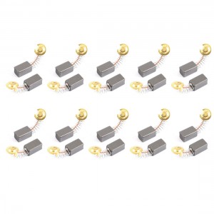 20 Pcs Power Tools Motor Parts Carbon Brushes 31/64" x 19/64" x 1/4"