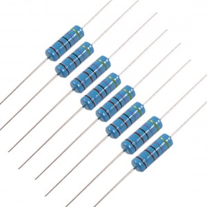 Axial Metal Film Resistors 4.7K Ohm 3W 4K7 1% 100 Pcs