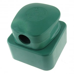 Green Round Pin Three 3 Phase Four 4 Wire Industrial Socket Plug Set 60A 440V AC