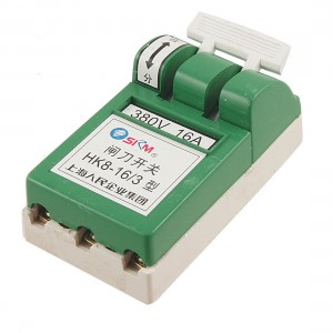 Circuit Current Breaking Three Phase 3P Disconnect Swtich AC 380V 16A