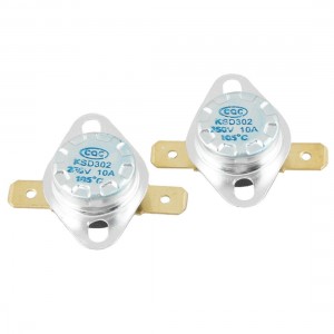 KSD302 105 Celsius N.C.Temperature Control Switch Thermostat Right Angle 2 Pcs