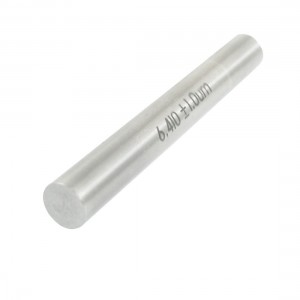 6.41mm Diameter Tungsten Carbide Plug Pin Gage Gauge w Plastic Case