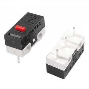 AC 125V 1A 1NO 1NC SPDT Momentary Push Button Miniature Micro Switches 5 Pcs