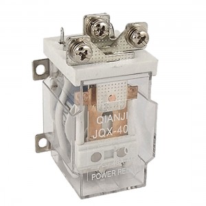 JQX-40F 40A DC 24V Coil Power Relay 5 Pin SPDT Screw Mount