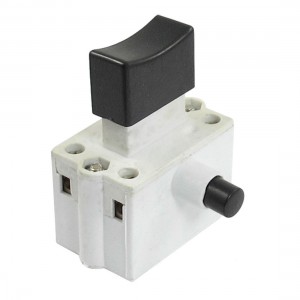 AC 220V/380V 10A DPST Lock on Manual Trigger Switch for 380 Cutting Machine