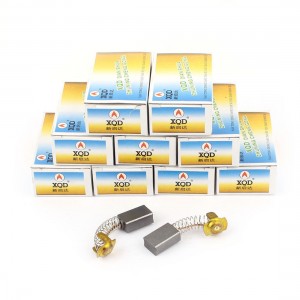 20 Pcs Spring Type Electric Drill Motor Power Tool Carbon Brushes 17mmx11mmx7mm