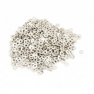 1000pcs 2mmx4mmx0 5mm Spring Screw Flat Metal Washer Spacer Fastener