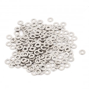 200pcs 2mmx4mmx0.7mm Spring Screw Flat Metal Washer Spacer Fastener