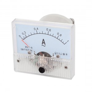 Laboratory AC 0 1A Current Test Scale Range Analog Panel Meter Ammeter