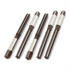 5 Pcs 11mm x 11mm x 65mm 6 Flutes HSS Hand Reamer Milling Cutter 130mm Length