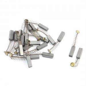 20 Pcs 11/64" x 7/32" x 5/8" Spring Carbon Brush