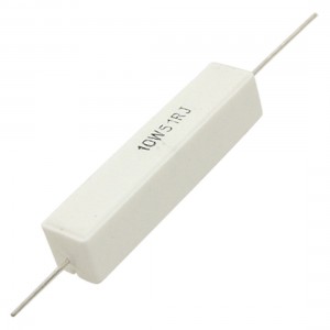 10 Pcs 51 Ohm 5% 10W Wire Wound Ceramic Cement Resistor