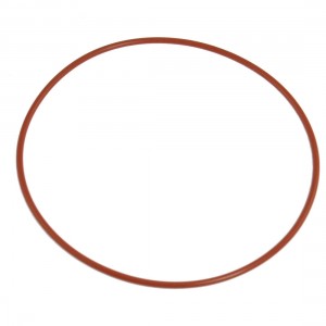 105mm OD 2.5mm Thickness Red Silicone O Rings Oil Seals Gasket