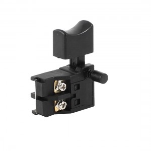 Electric Power Tool Part Lock on Trigger Switch SPST NO AC 250V/6A 125V/12A