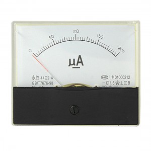 DC 0-200uA Current Analog Panel Meter Gauge Class 1.5