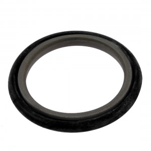 Black Brown Piston Rod 50x65.1x6.3mm PTFE NBR Step Seal Gasket