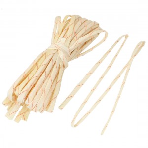 19 Pcs 94cm 5mm Dia. PVC Fiberglass Insulating Sleeving Sleeve