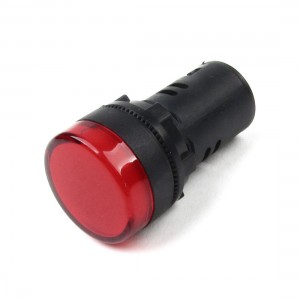 20mA Plastic Shell Industrial Red Light Signals Lamp AD16-22D/S AC/DC 24V