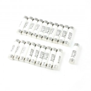 20 Pcs AC500V 40A RO16 RT18 RT14 Ceramic Tube Cylindrical Fuse Link 14mmx51mm
