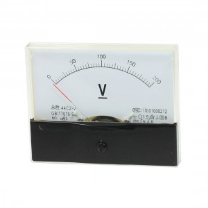1.5 Accuracy Class Analog DC 0-200V Volt Voltage Meter Panel