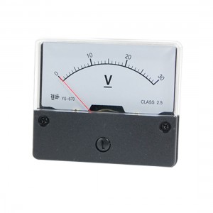 Fine Tuning Dial Panel Amount Meter Voltmeter DC 0-30V