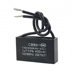 1uF AC 450V Ceiling Fan Motor Running Run Capacitor