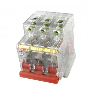 AC 400V 16A 3P Transparent Miniature Mini Circuit Breaker