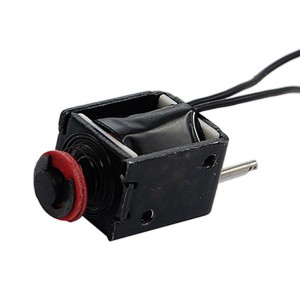 DC 24V Open Frame 5mm Stroke Solenoid Coil 8.22W 0.34A