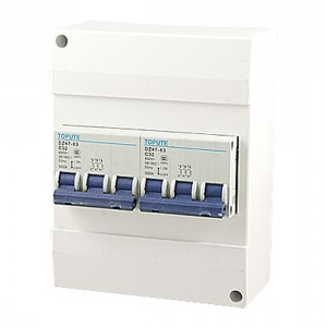 AC 400V 32A Rated Current Plastic Housing 3P+3P Miniature Circuit Breaker