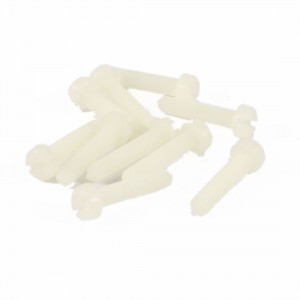 10 Pcs M3 x 15mm Phillips Cross Screwdriver Threaded Spacer Support