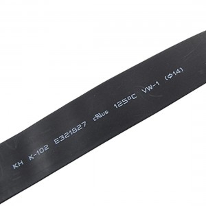 6M 19.7ft 14mm Dia. Heat Shrinkable Tube Shrink Tubing Black