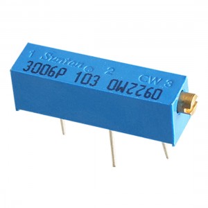 5 x 10K ohm Side Slot 500V Cermet Trimmer Potentiometer