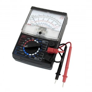 Black Housing Electrical AC DC Volt Multimeter Multitester