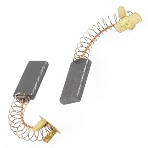 Repairing Parts 14mm x 7mm x 2.2mm Carbon Brush 2 Pcs