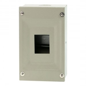 Rectangular Gray Metal Main Distribution Box Guard Cover for Factory
