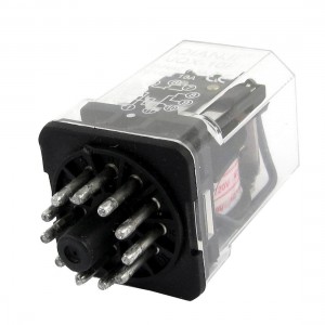 JQX-10F AC 220V Coil General Purpose Relay 11 Pins 3PDT 7.5A 250VAC 10A 30VDC