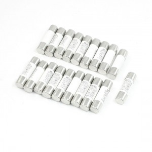 10mm x 38mm Quick Fast Blow Ceramic Fuse Link 16A 500V AC RT14 RT18 R015 20 Pcs
