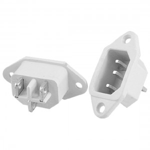 Electric Rice Cooker IE302 C14 Power Connector Adapter 2 Pcs