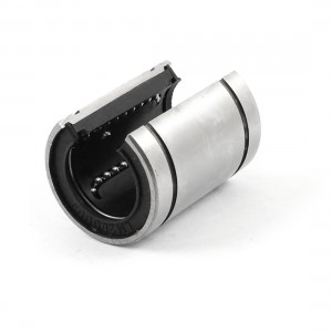LM16UU 28mm Outer Diameter Silver Tone Black Linear Motion Ball Bearings