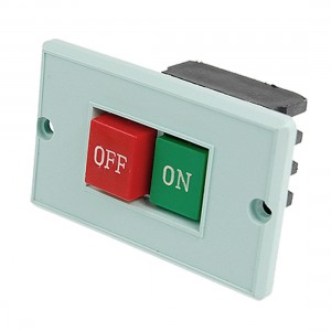 AC 380V 5A Flush Mounted ON OFF Position Power Pushbutton Switch