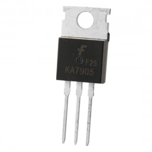2 Pcs 1.5A 5V L7905CV 3 Terminals Negative Voltage Regulator