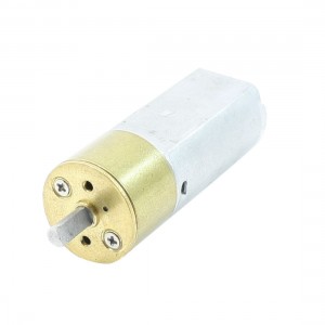 DC 3V 40RPM 2 Pin Terminals 3mm Diameter Shaft Magnetic Electric Geared Motor