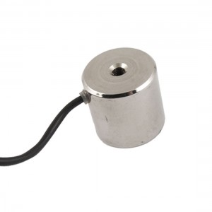 10kg Force 1.26" OD Round Holding Magnet DC 24V 100mA Vfokm