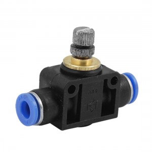 Pneumatic Piping Air Flow Control Connect Fittings 6mm
